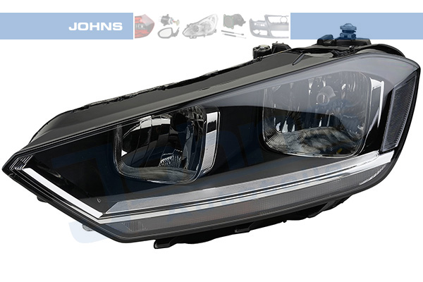 JOHNS Forlygte 964509 H15 venstre for VW