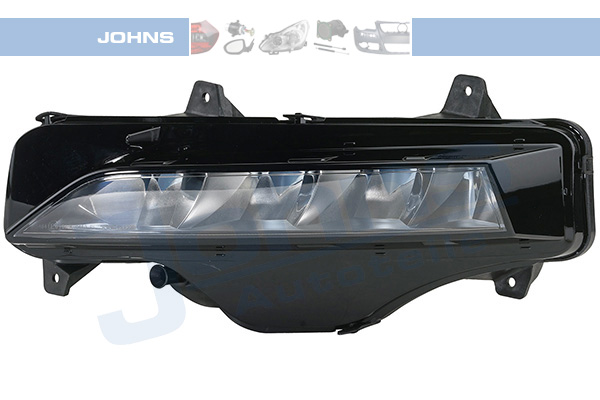 JOHNS Tågelygte 712329 LED venstre for SKODA