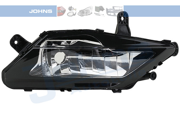 JOHNS Tågelygte 551830 H8 højre for OPEL