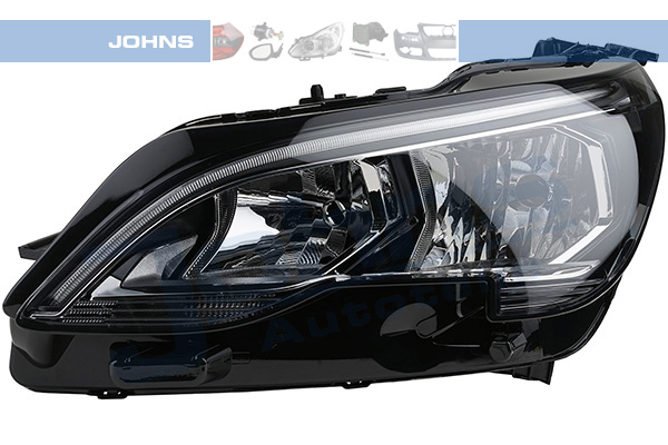 JOHNS Forlygte 583909 H7/HB3 venstre for PEUGEOT