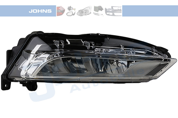 JOHNS Tågelygte 673530 LED højre for SEAT