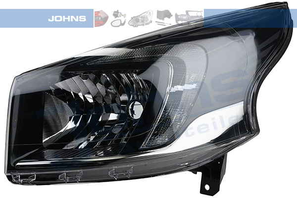 JOHNS Forlygte 5582093 H4 venstre for OPEL