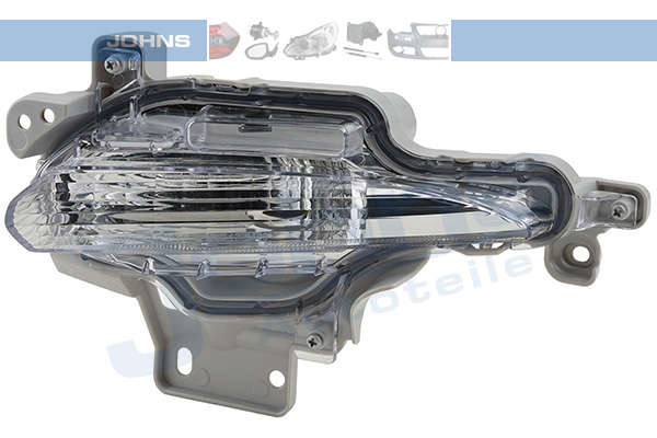 JOHNS Blinklygte 4510191 foran til venstre for MAZDA