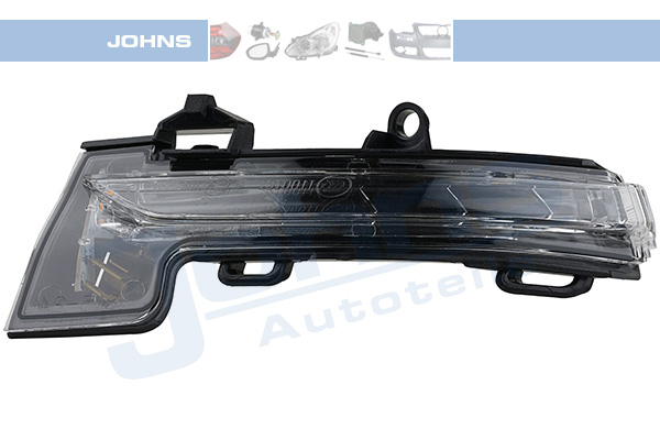 JOHNS Blinklygte 71223897 LED sidespejl for SKODA