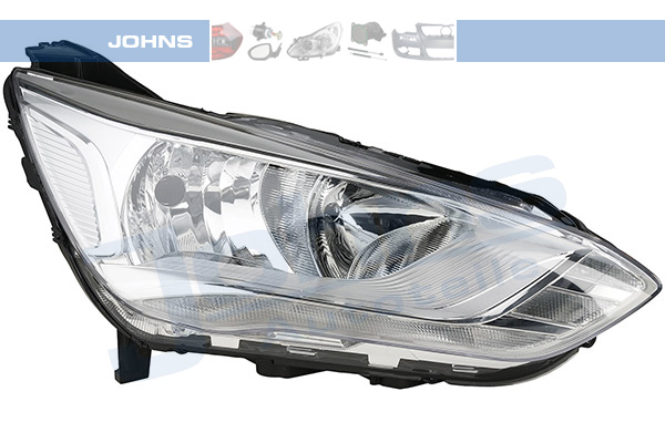 JOHNS Forlygte 3267106 H7/H1 højre for FORD
