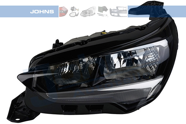 JOHNS Forlygte 555909 H15 venstre for OPEL