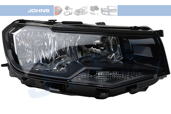 JOHNS Forlygte 968910 H7/H7 højre for VW