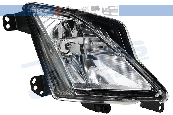 JOHNS Tågelygte 322530 H8 højre for FORD