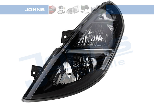 JOHNS Forlygte 5592095 H7/H1 venstre for OPEL