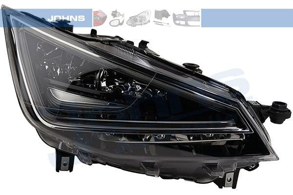 JOHNS Forlygte 6717103 LED højre for SEAT
