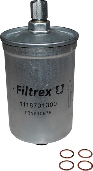 JP GROUP Brændstof-filter 1118701300 Lednings 172mm for VOLVO FORD VAG