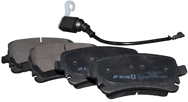 JP GROUP Bremseklodser 1163706210 bagaksel for VAG