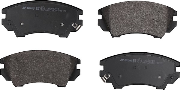 JP GROUP Bremseklodser 1263602410 foraksel for OPEL GENERAL MOTORS CHEVROLET