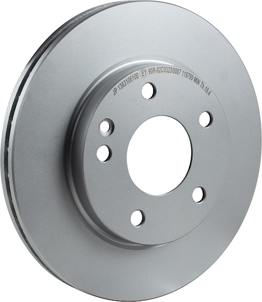 JP GROUP Bremseskive 1363106100 foraksel 260mm 22mm for MERCEDES-BENZ