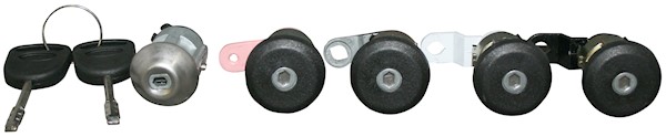 JP GROUP Låsesæt, låsesystem 1587500210 for FORD