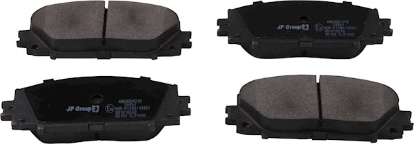 JP GROUP Bremseklodser 4863601210 foraksel for TOYOTA