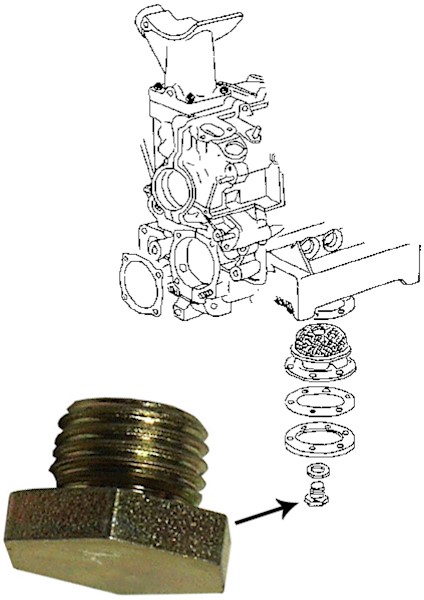 JP GROUP Skrueprop, bundkar 8113800200 for FORD VAG
