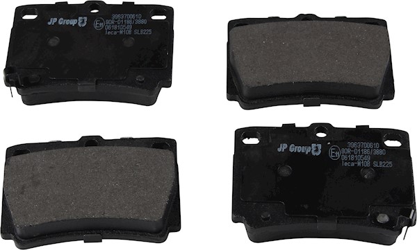 JP GROUP Bremseklodser 3963700610 bagaksel for MITSUBISHI