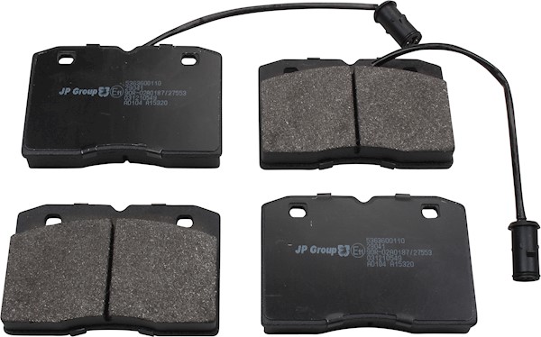 JP GROUP Bremseklodser 5363600110 foraksel for IVECO ALFA ROMEO RENAULT