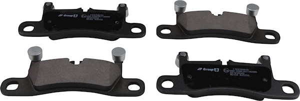 JP GROUP Bremseklodser 1163708410 bagaksel for PORSCHE VAG