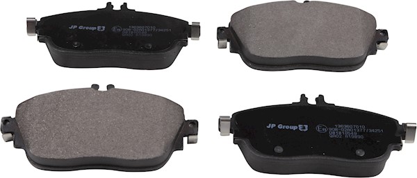 JP GROUP Bremseklodser 1363607010 foraksel for MERCEDES-BENZ INFINITI