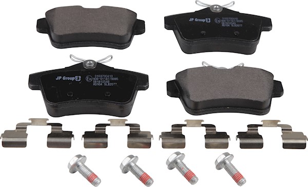 JP GROUP Bremseklodser 3163700410 bagaksel for PEUGEOT CITROËN