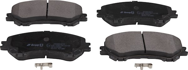 JP GROUP Bremseklodser 4063604810 foraksel for NISSAN RENAULT