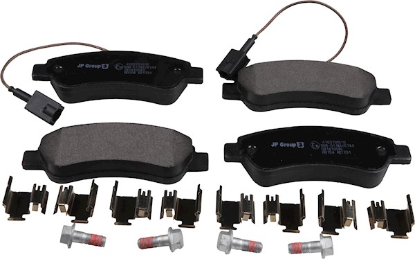 JP GROUP Bremseklodser 4163701610 bagaksel for FIAT PEUGEOT
