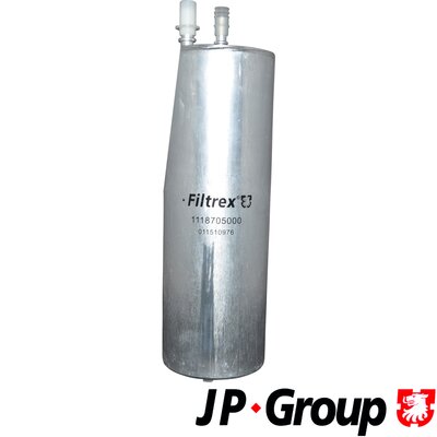 JP GROUP Brændstof-filter 1118705000 Lednings 276mm for VW