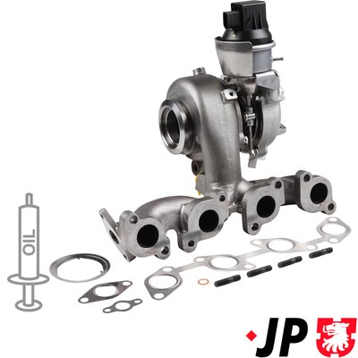 JP GROUP Lader, ladesystem 1117402700 for VAG