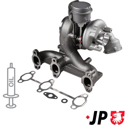JP GROUP Lader, ladesystem 1117405300 for VAG