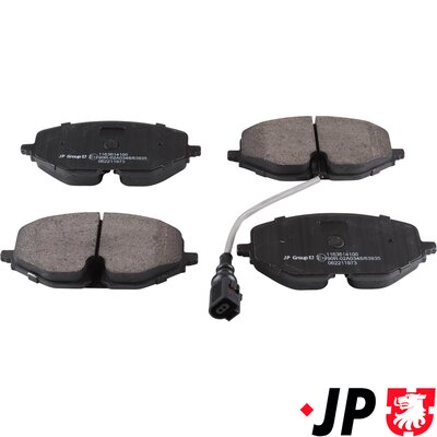 JP GROUP Bremseklodser 1163614100 foraksel for VAG