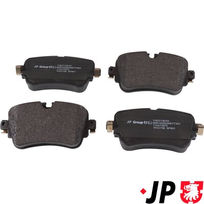 JP GROUP Bremseklodser 1163714010 bagaksel for VAG ROVER