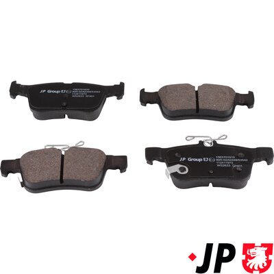 JP GROUP Bremseklodser 1563701910 bagaksel for FORD