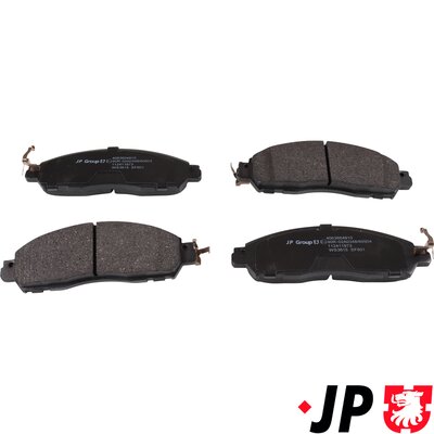 JP GROUP Bremseklodser 4063604910 foraksel for NISSAN ROVER