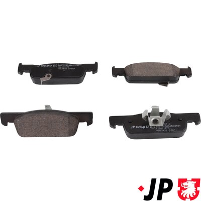 JP GROUP Bremseklodser 6163600510 foraksel for RENAULT ROVER SMART