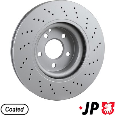 JP GROUP Bremseskive 1363108600 foraksel 330mm 32mm for MERCEDES-BENZ