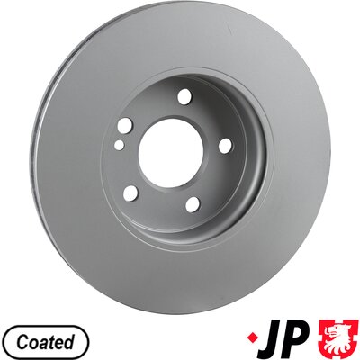 JP GROUP Bremseskive 1363109200 foraksel 295mm 24mm for MERCEDES-BENZ
