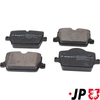 JP GROUP Bremseklodser 1463707510 bagaksel for BMW ROVER TOYOTA