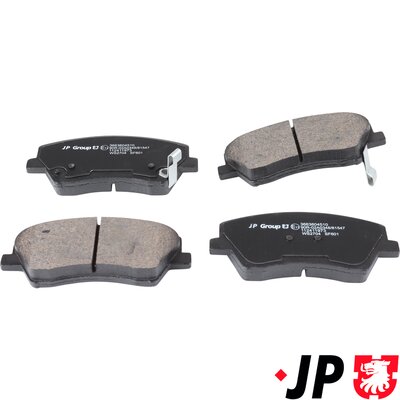JP GROUP Bremseklodser 3663604510 foraksel for ROVER HYUNDAI KIA