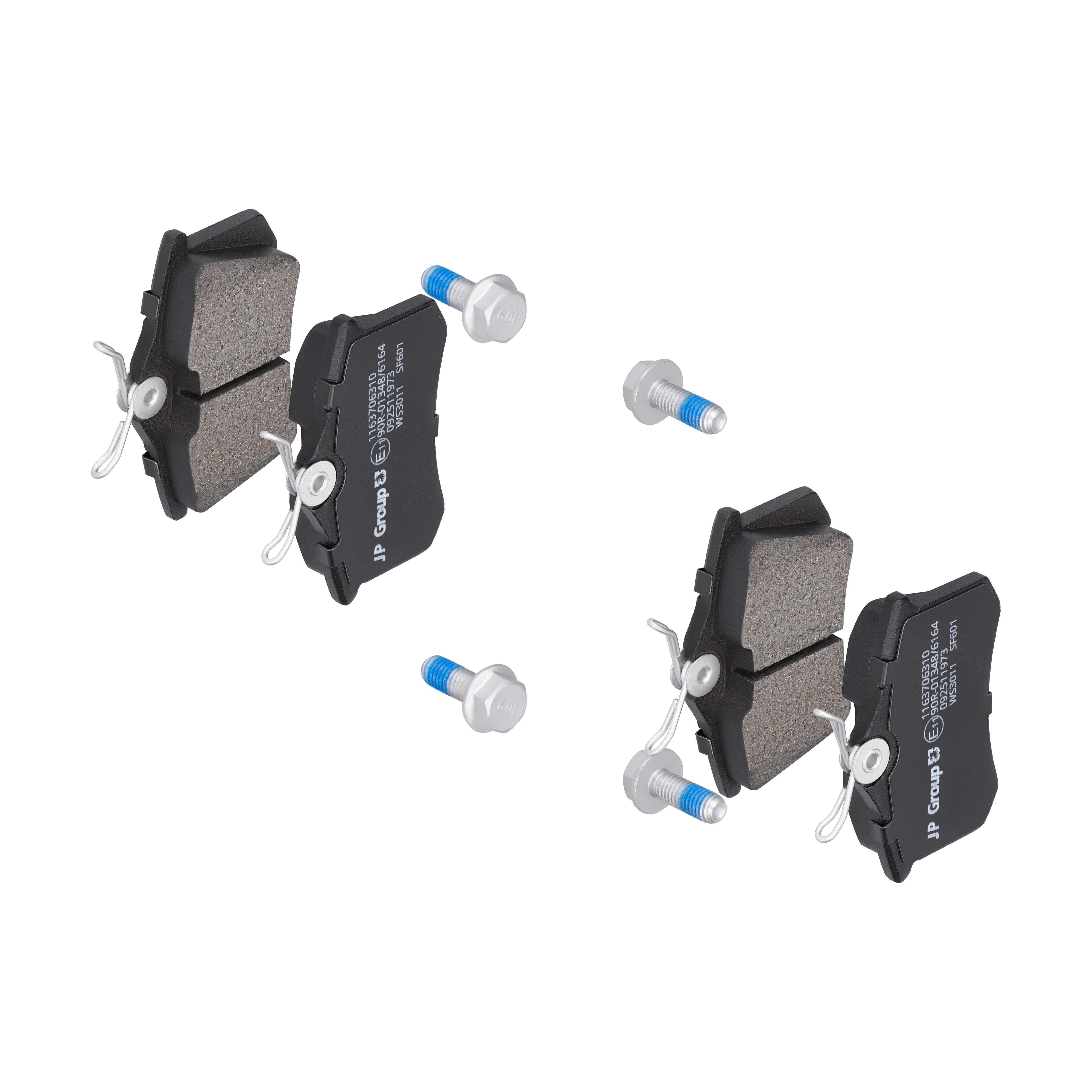 JP GROUP Bremseklodser 1163706310 bagaksel for PEUGEOT CITROËN FORD OPEL MG FIAT VAG LANCIA RENAULT