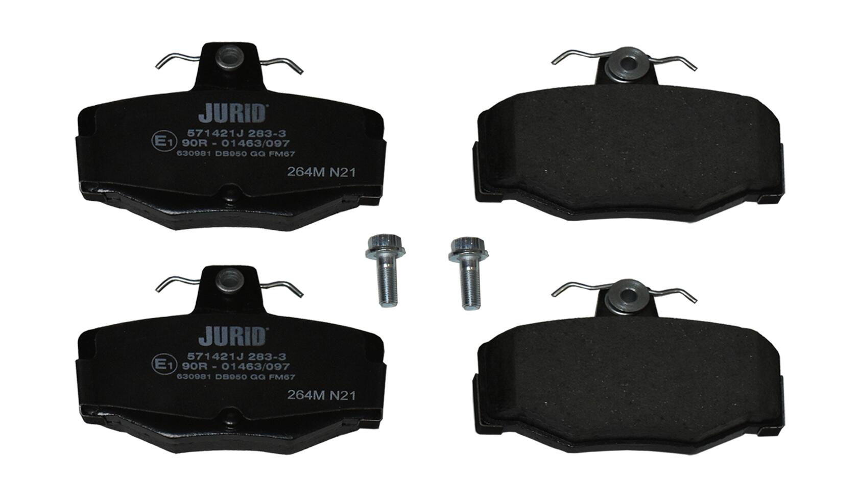 JURID Bremseklodser 571421j for NISSAN