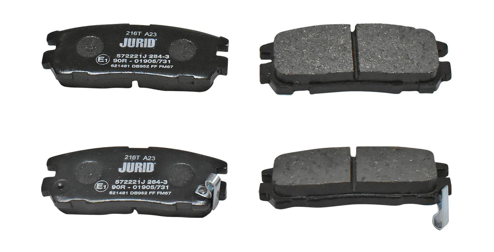 JURID Bremseklodser 572221j for OPEL VAUXHALL ISUZU
