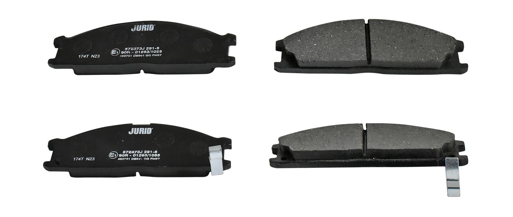 JURID Bremseklodser 572373j for NISSAN SUBARU DAIHATSU