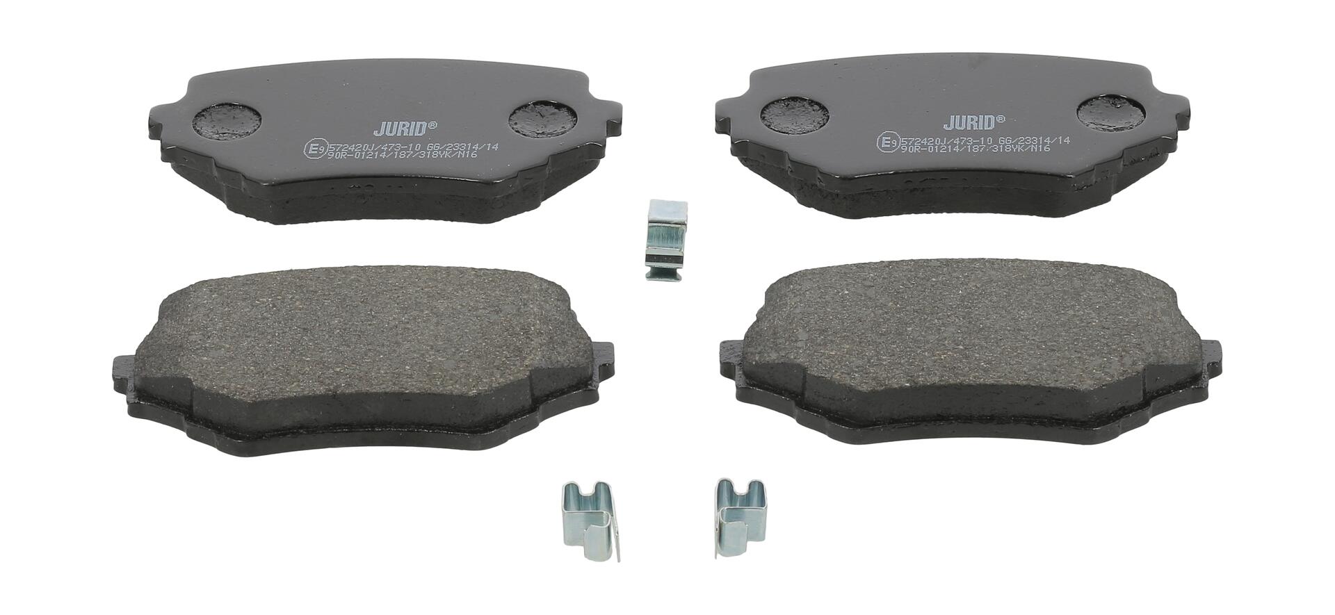 JURID Bremseklodser 572420j for SUZUKI