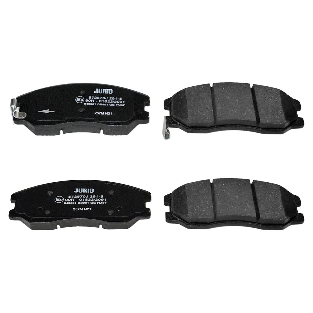 JURID Bremseklodser 572570j for OPEL CHEVROLET VAUXHALL