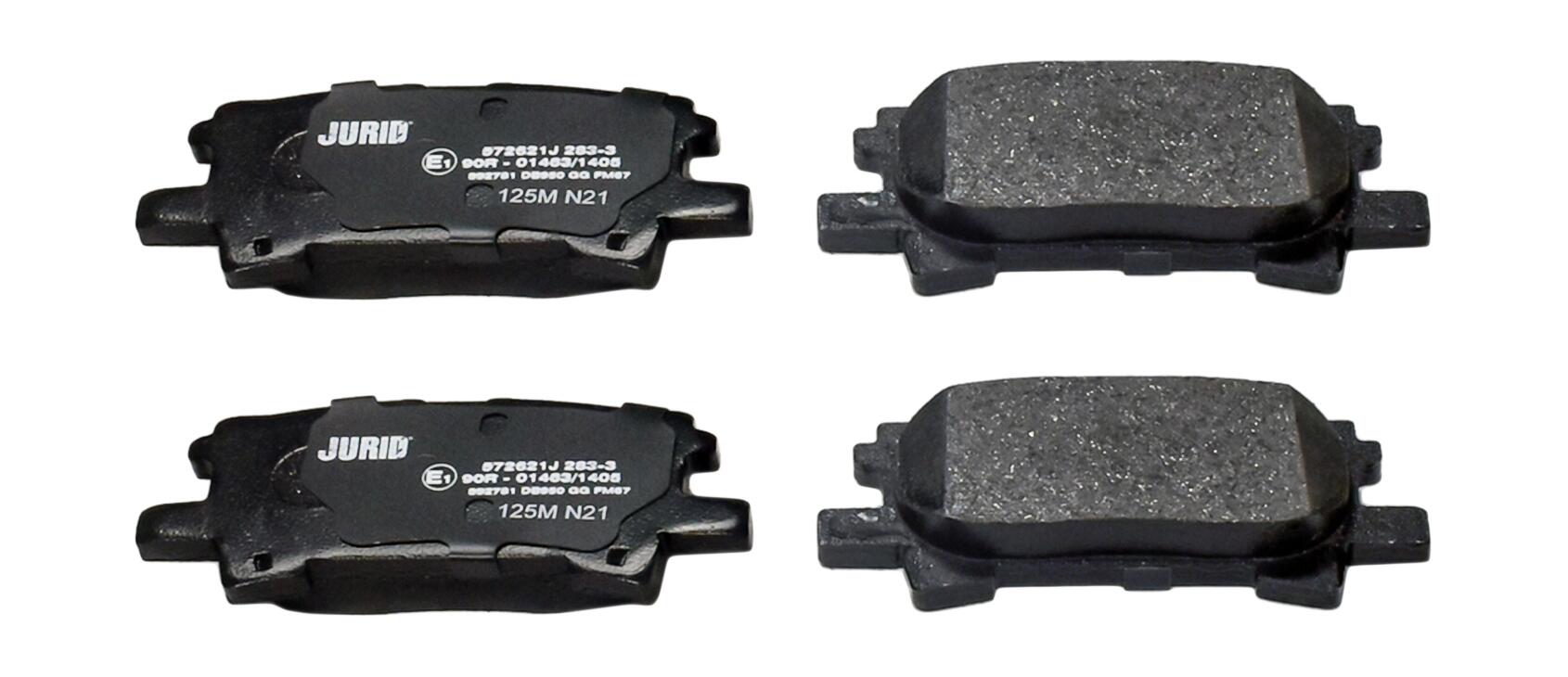 JURID Bremseklodser 572621j for LEXUS