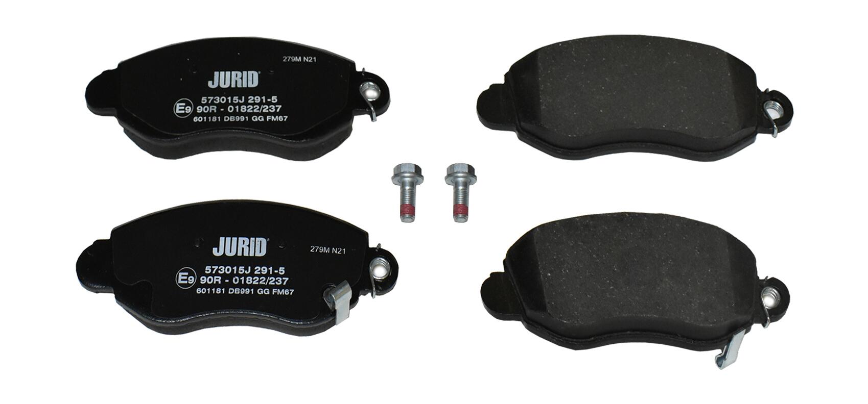 JURID Bremseklodser 573015j for FORD
