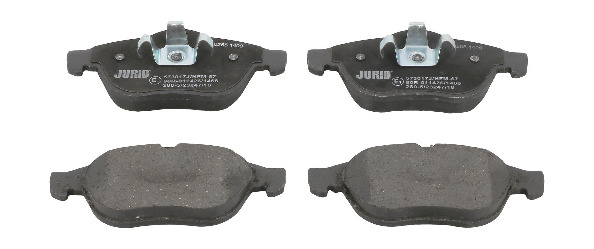 JURID Bremseklodser 573017j for RENAULT
