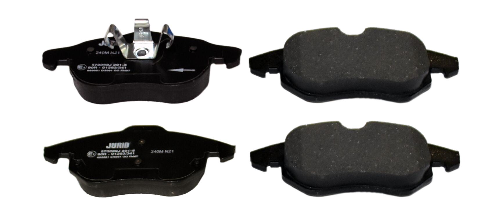JURID Bremseklodser 573089j for OPEL FIAT SAAB